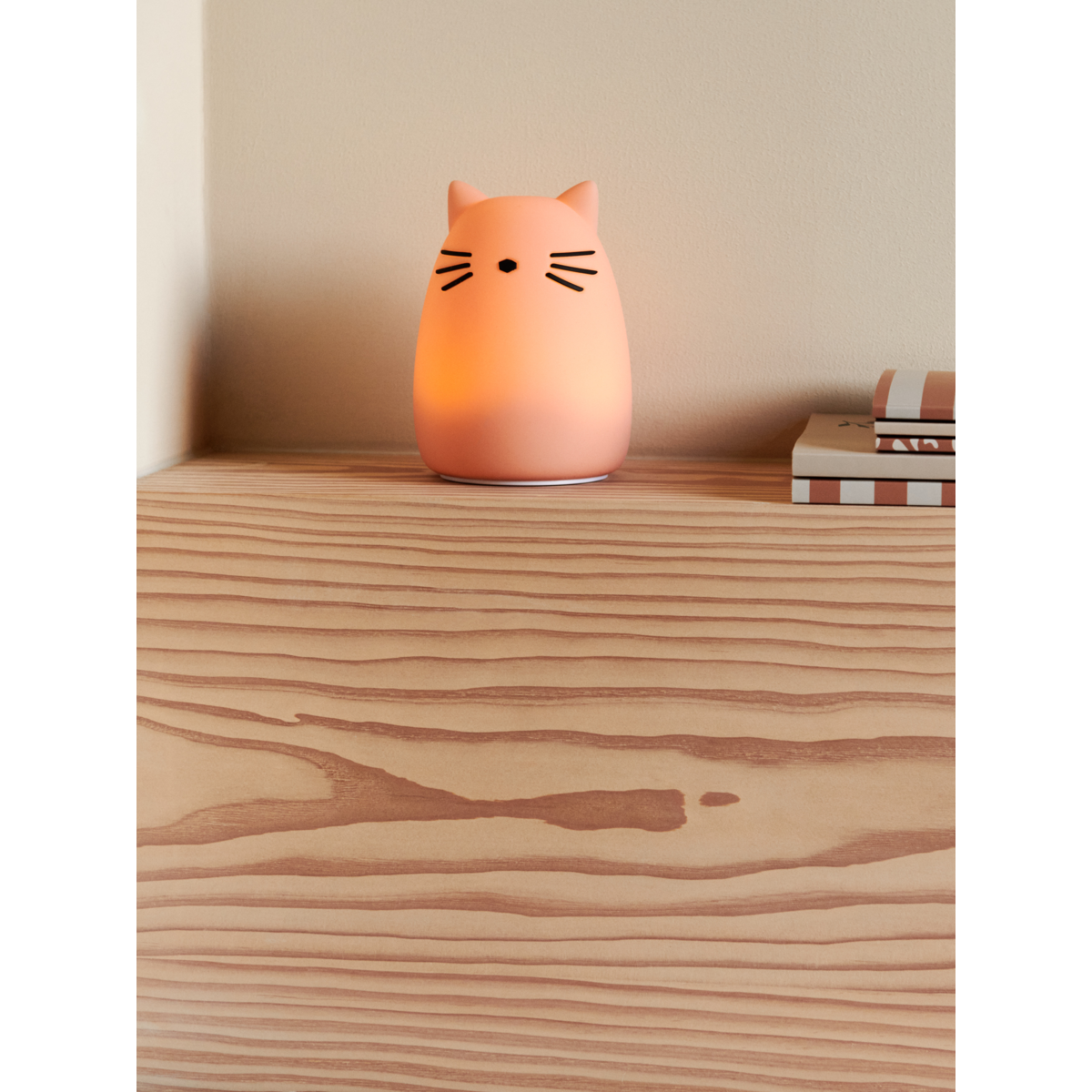 Liewood Winston Night Light - Cat rose - TABLE LAMP