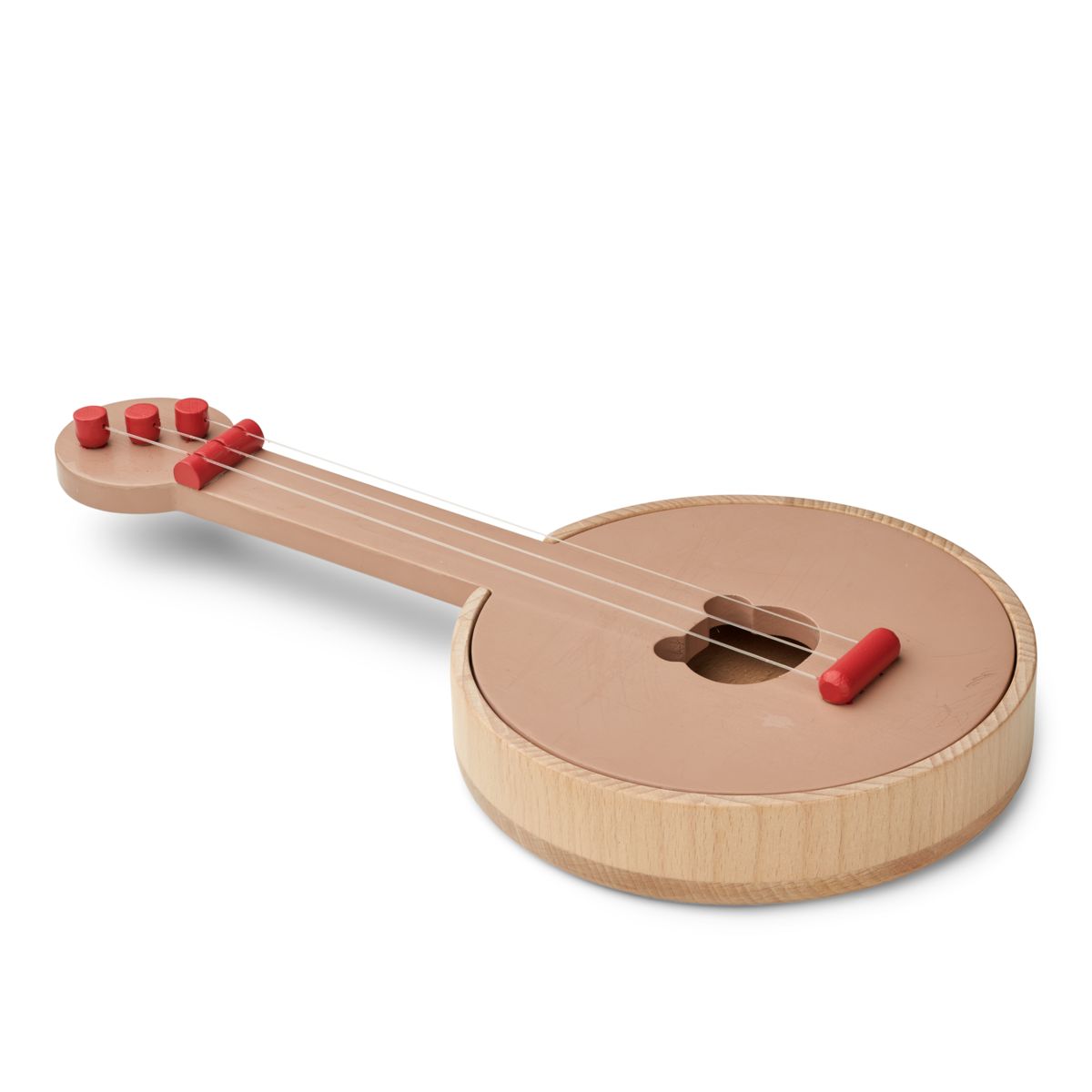 Liewood Chas Banjo - Apple red / Tuscany rose - MUSIC INTRUMENT