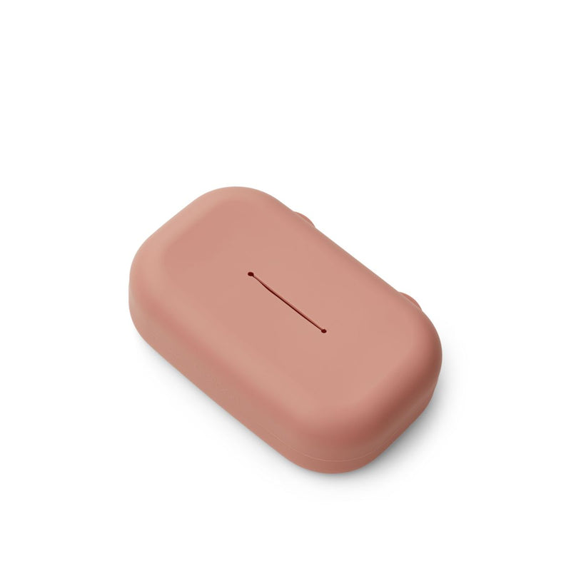Liewood Emi Wet Wipes Cover - Dark rose - WET WIPES COVER