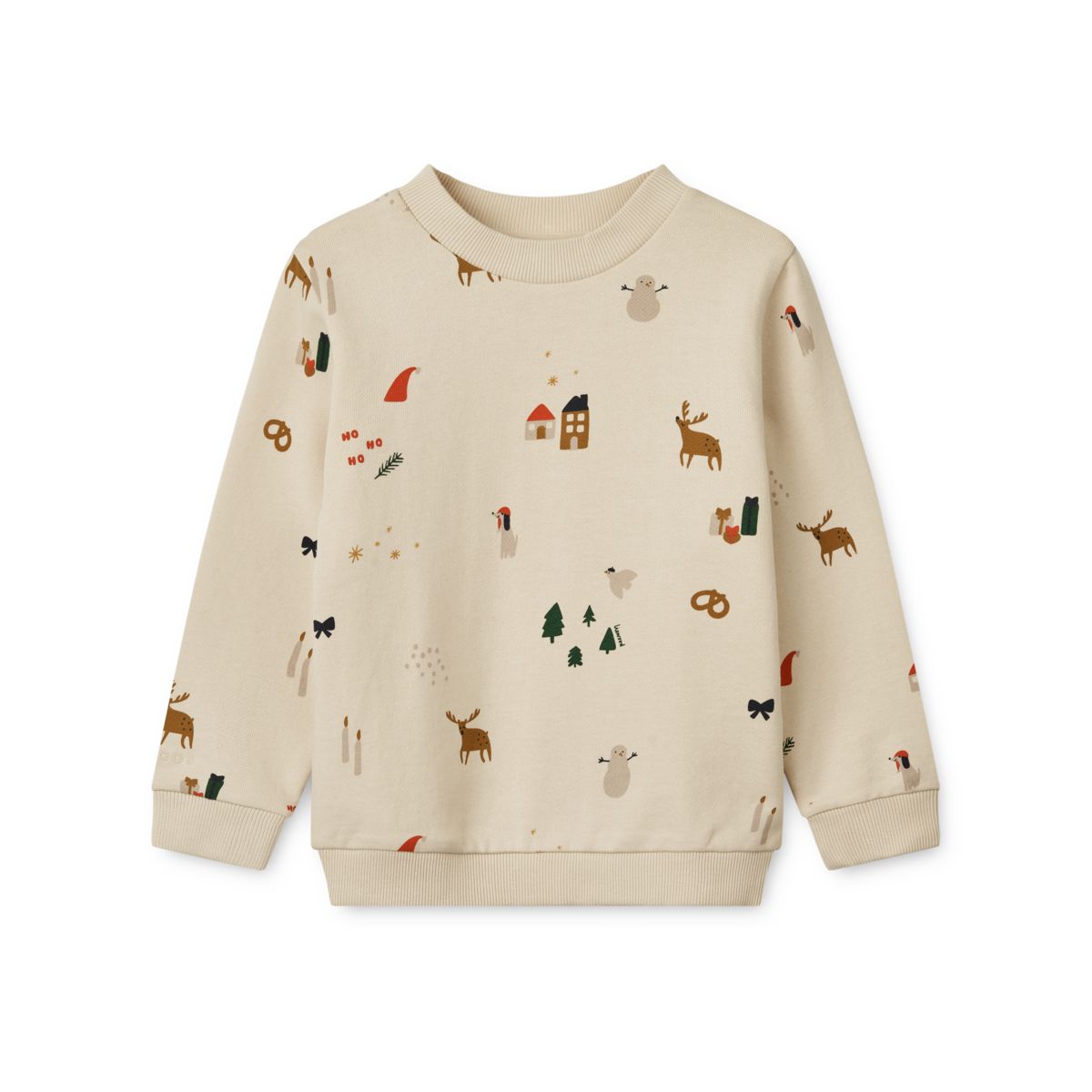 Liewood Thora Printed Sweatshirt - Holiday / Sandy - SWEATSHIRT