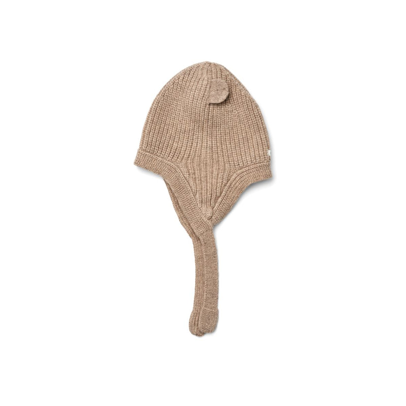 Liewood Aviana Baby Bonnet - Oat melange - HATS/CAP