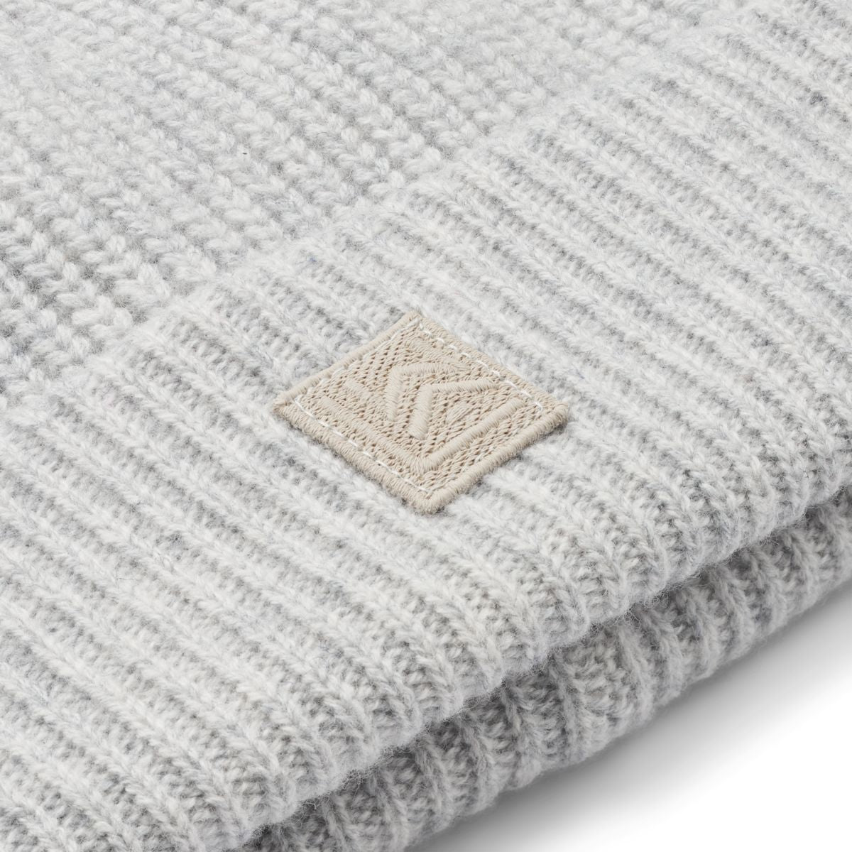 Liewood Emilio Beanie Hat - Light grey melange - HATS/CAP