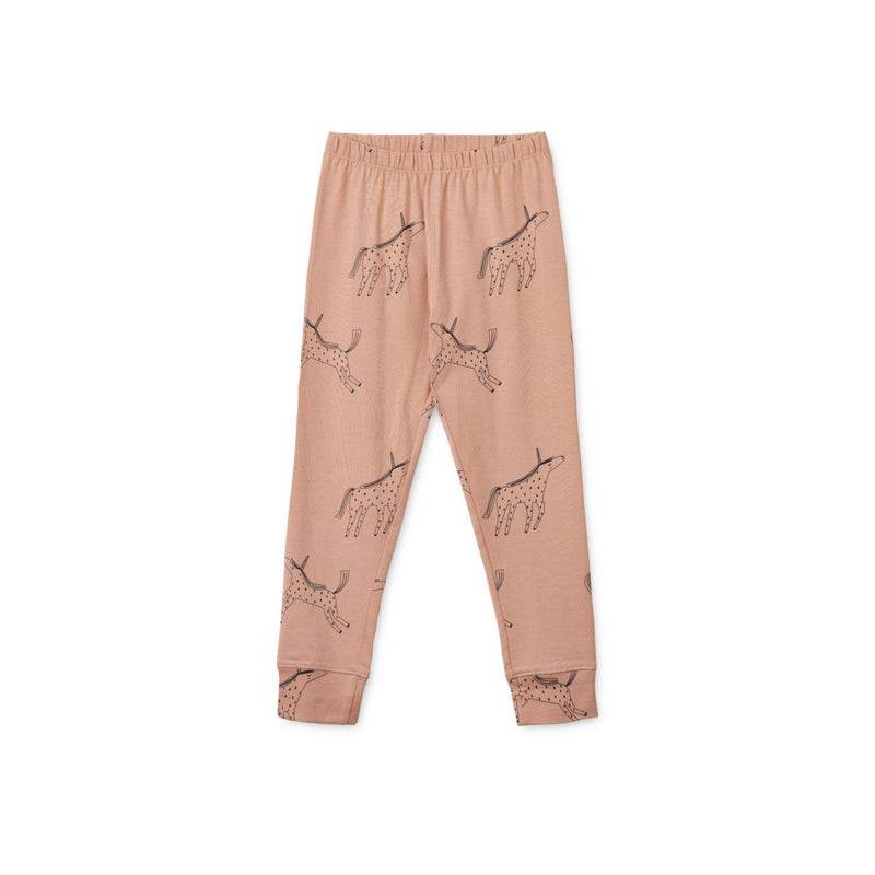 Liewood Wilhelm Printed Frill Pyjamas Set - Unicorn / Pale tuscany - PYJAMAS SET