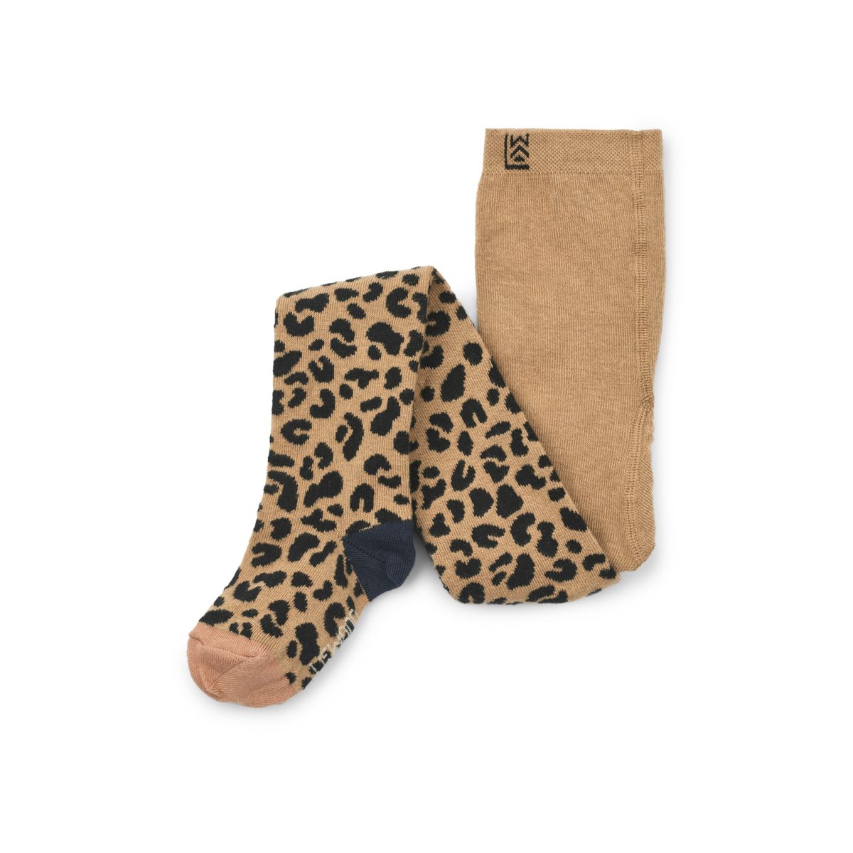 Liewood Silva Tights - Mini leo oat / Oat - SOCKS/STOCKINGS