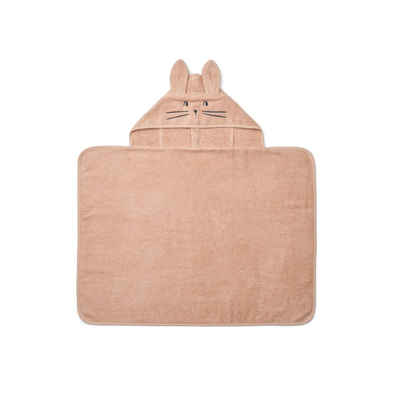 Liewood Vilas Baby Hooded Towel - Pale tuscany - TOWEL / WASHCLOTH