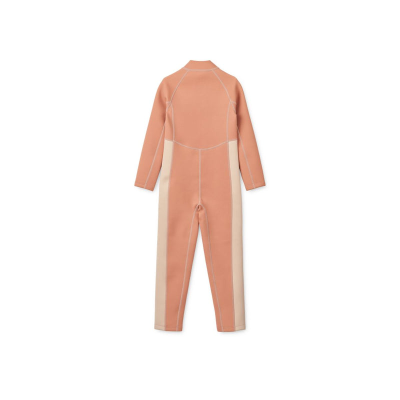 Liewood Maverick long-sleeve wetsuit - Tuscany rose - SWIMSUIT