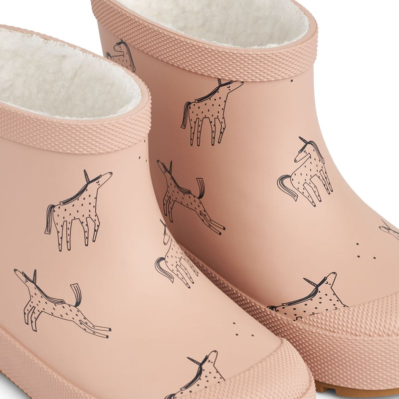 Jesse Thermo Rainboot Unicorn Pale tuscany LIEWOOD