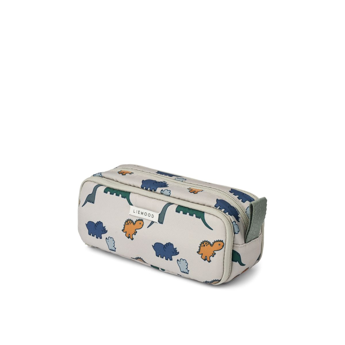 Liewood Cindy Pencil Case - Dinosaurs / Mist - PENCILCASE
