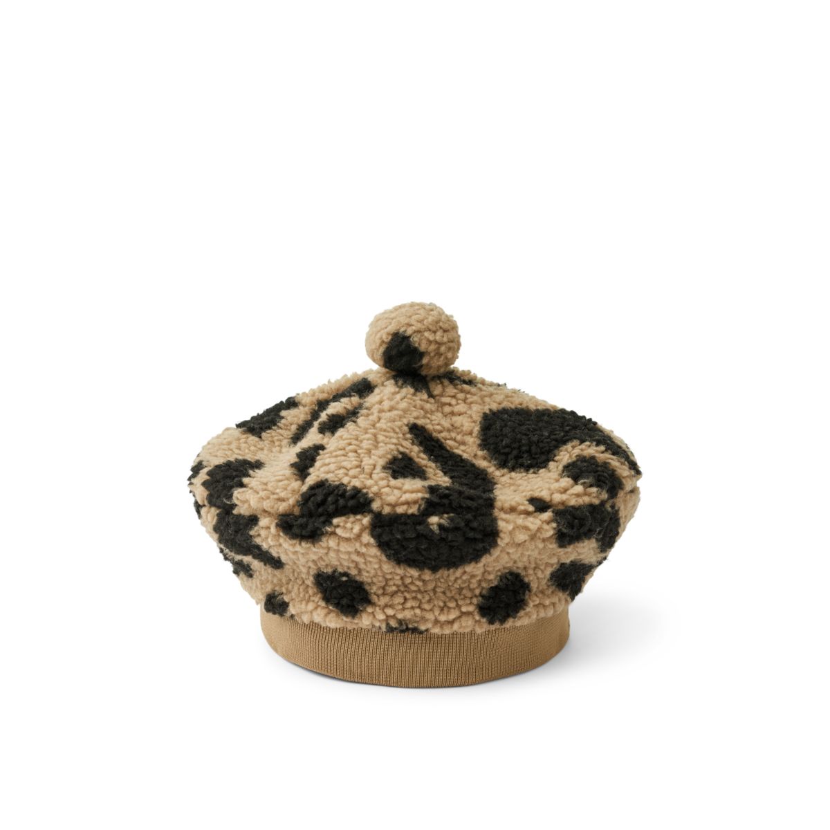 Liewood POPLAR Pile Beret Hat - Mega leo / Oat mix - HATS/CAP