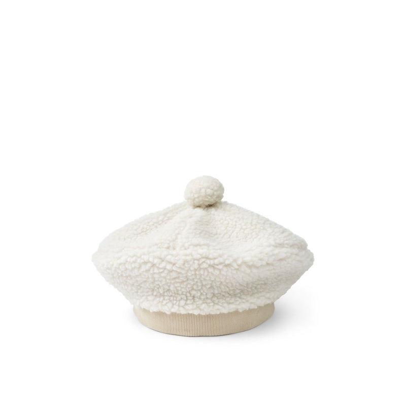 Liewood Poplar Pile Beret Hat - Sandy - HATS/CAP