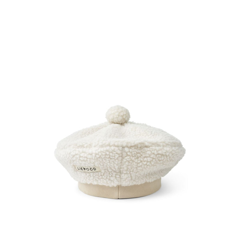 Liewood Poplar Pile Beret Hat - Sandy - HATS/CAP