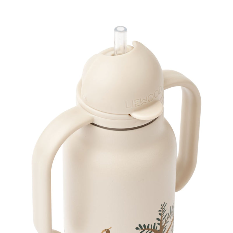 LIEWOOD KIMMIE STEEL WATER BOTTLE 250 ML ALL TOGETHER / SANDY LIEWOOD KIMMIE STEEL WATER BOTTLE 250 ML ALL TOGETHER / SANDY
