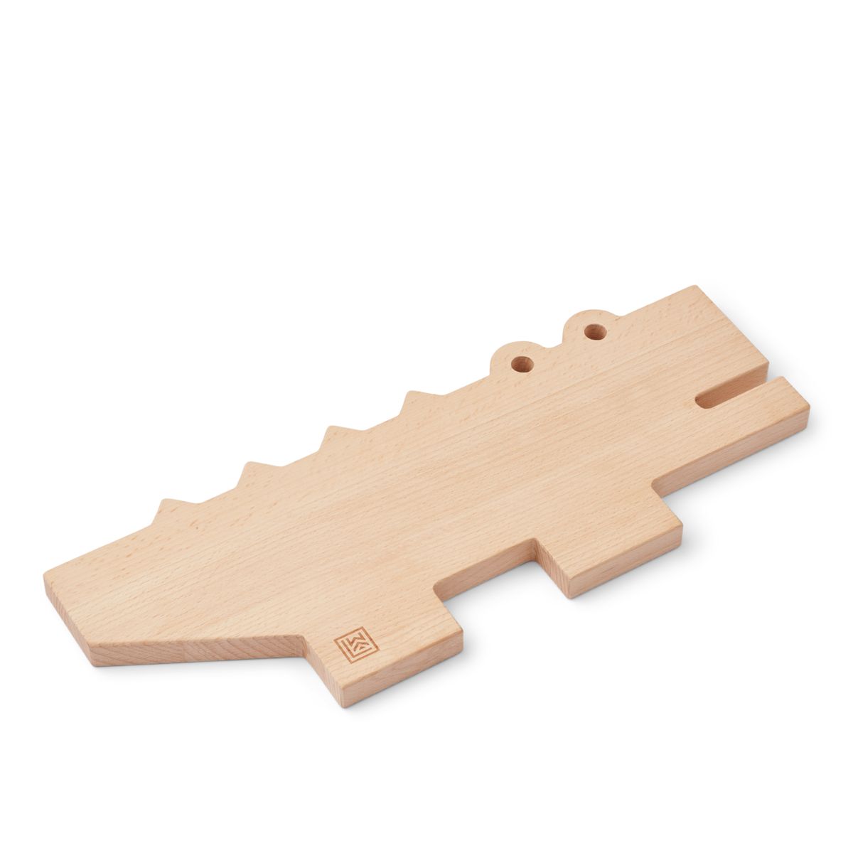 Liewood Hannae Crocodile Cutting Board - Natural - COOKING