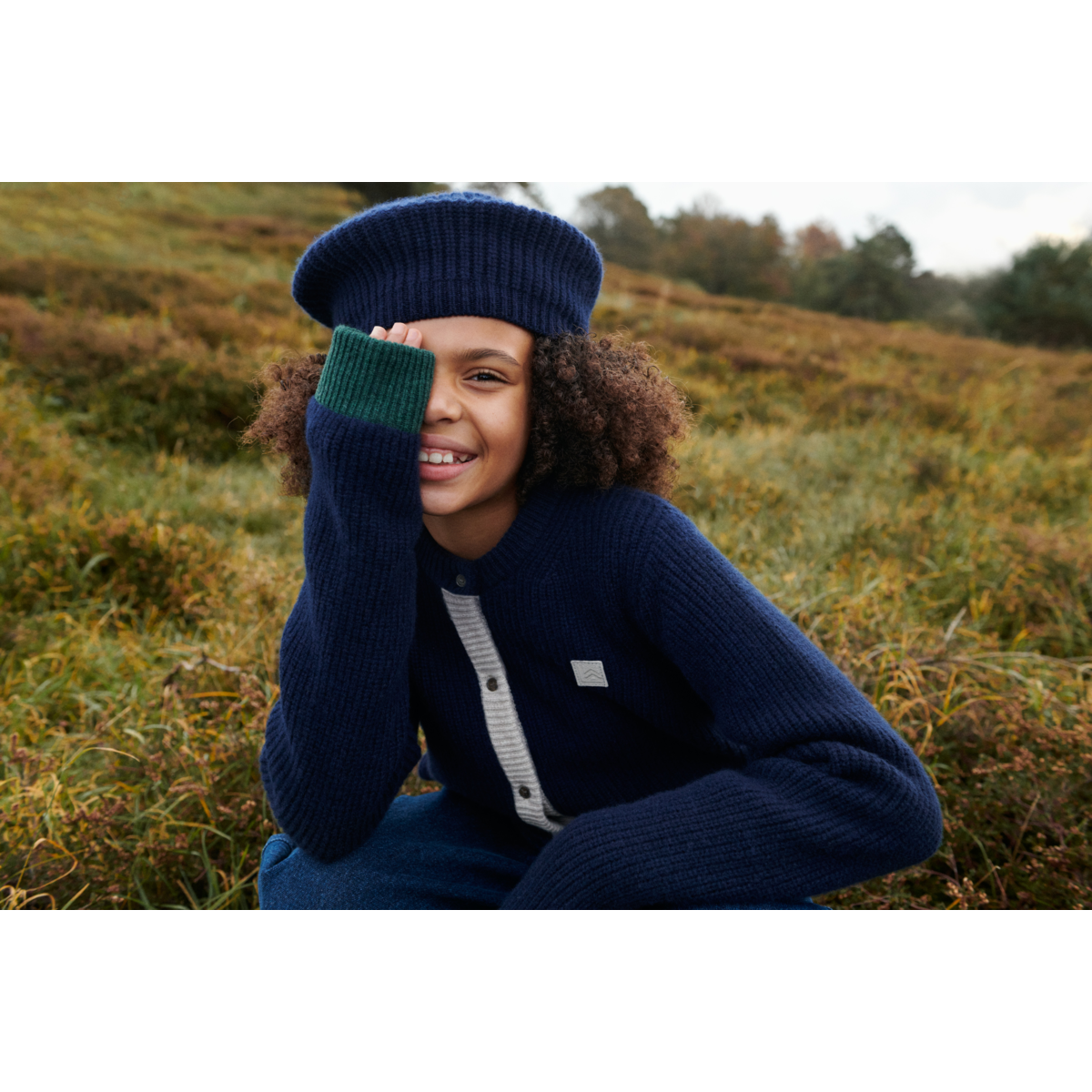 Liewood Borg Beret Hat - Classic navy - HATS/CAP