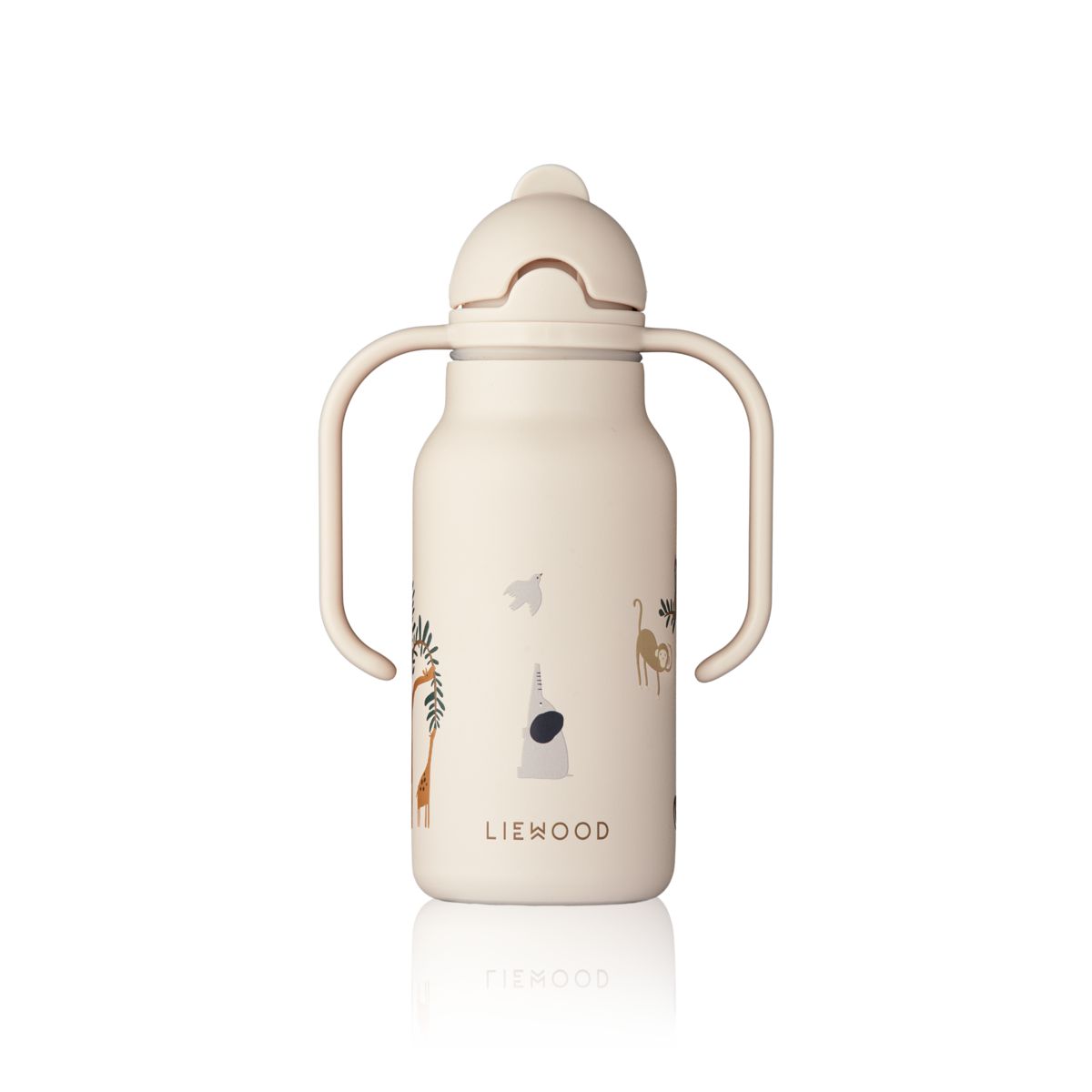 Liewood Kimmie Printed Bottle 250 Ml - All together / Sandy - WATER BOTTLE