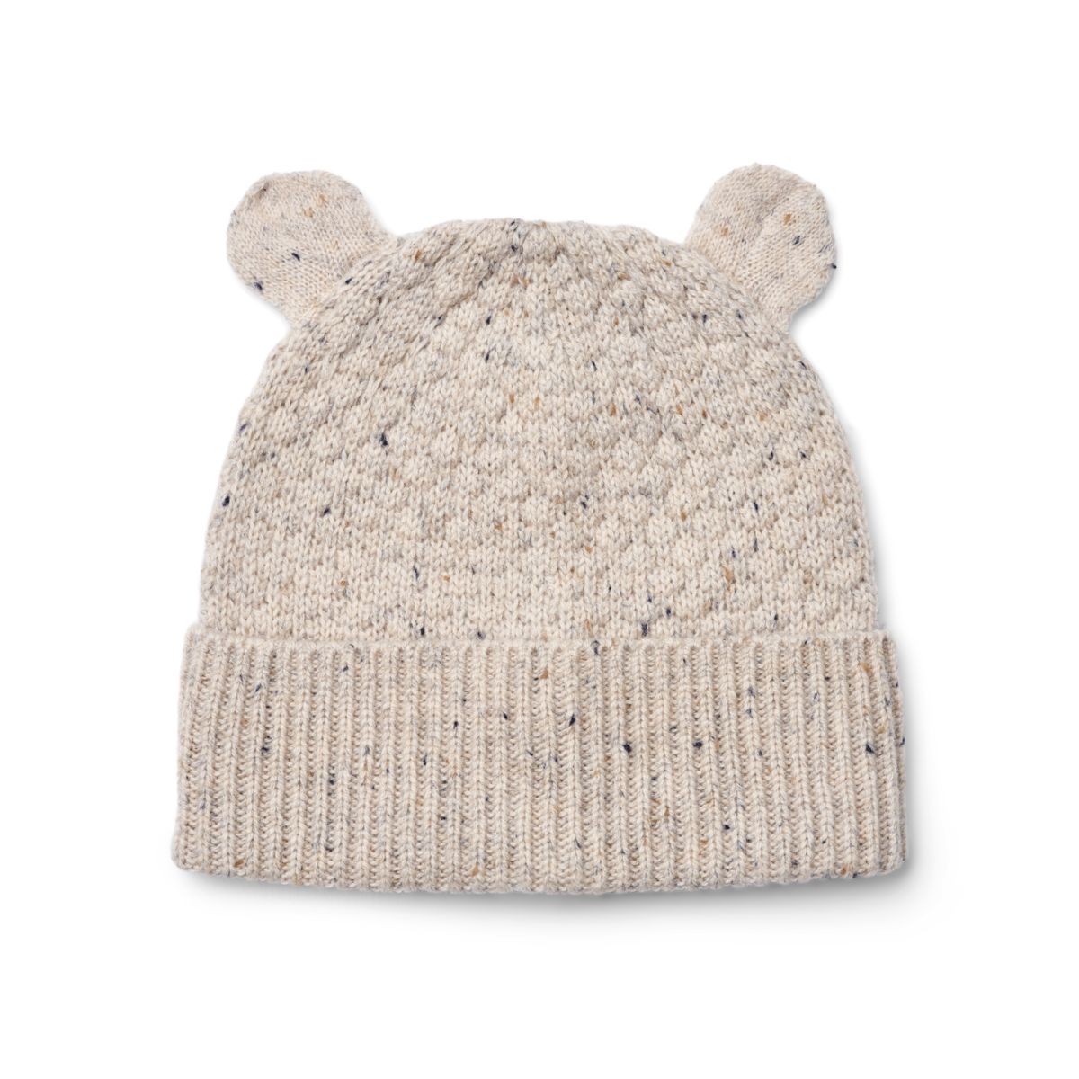 Liewood Miller Beanie With Ears - Nebs multi / Sandy - HATS/CAP