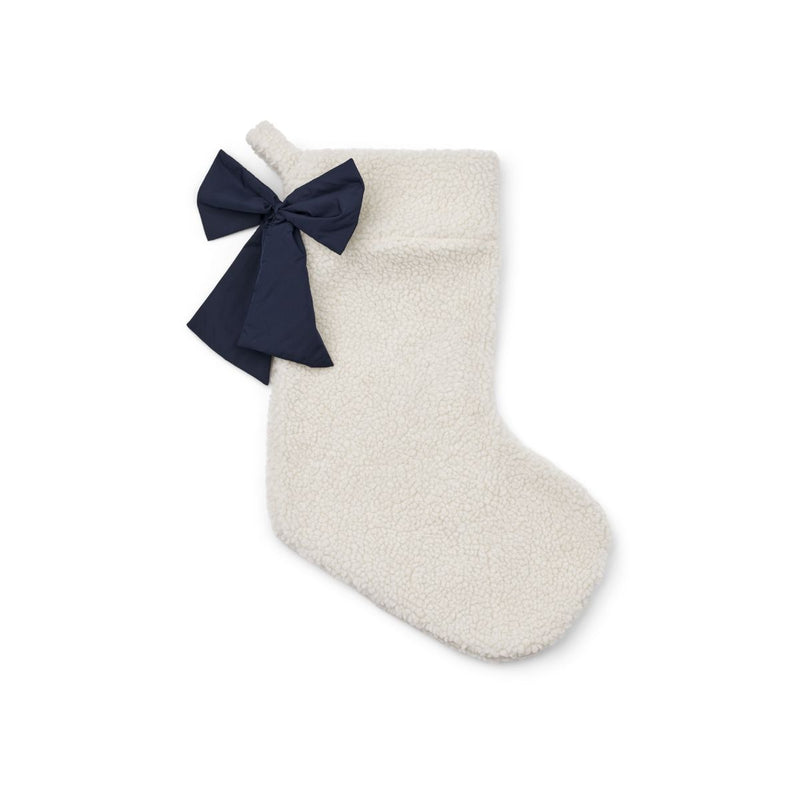 Liewood Eve Pile Christmas Stocking - Classic navy / Sandy - HOLIDAY