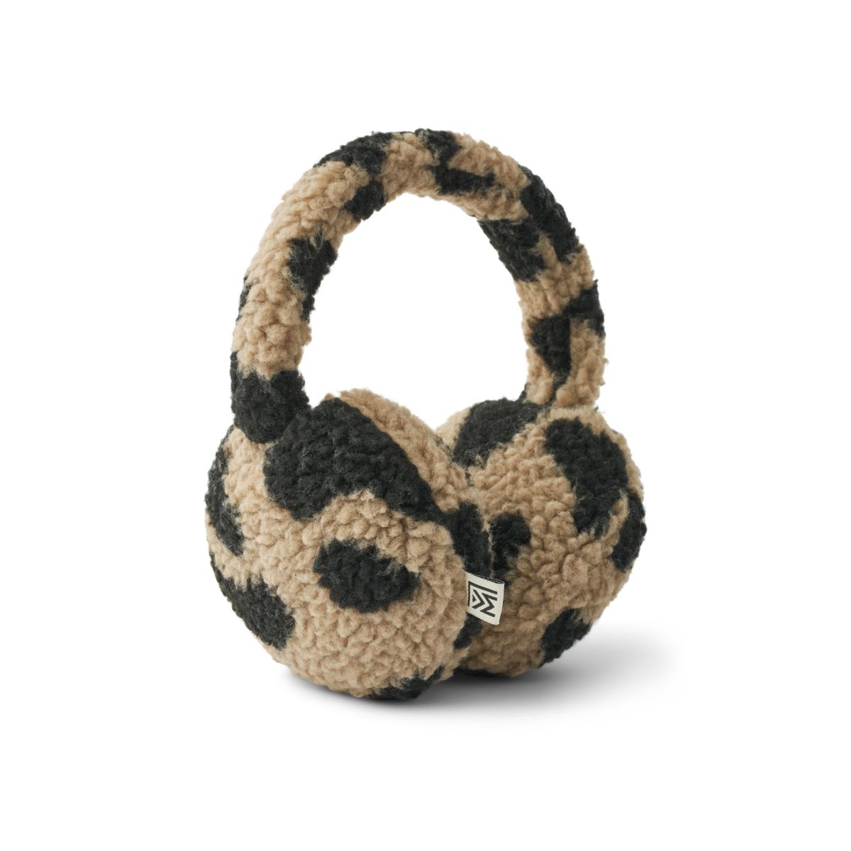 Liewood ALBERO pile ear warmers - Mega leo / Oat mix - SCARF/NECK WARMER