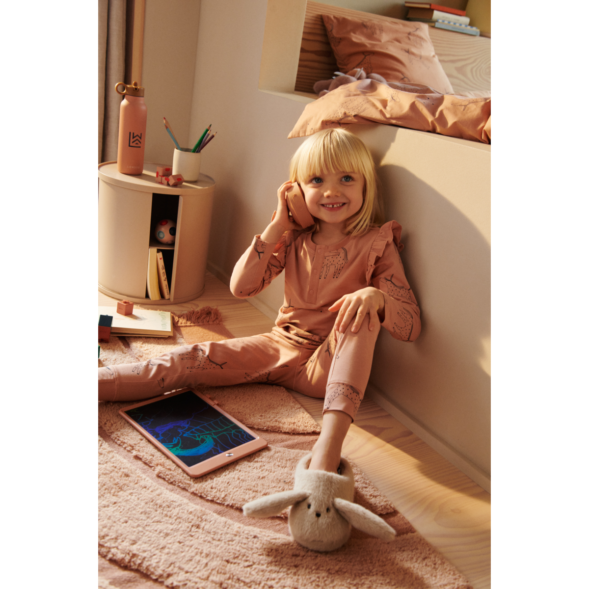 Liewood Damien bedside table - Sandy - BEDSIDE TABLE