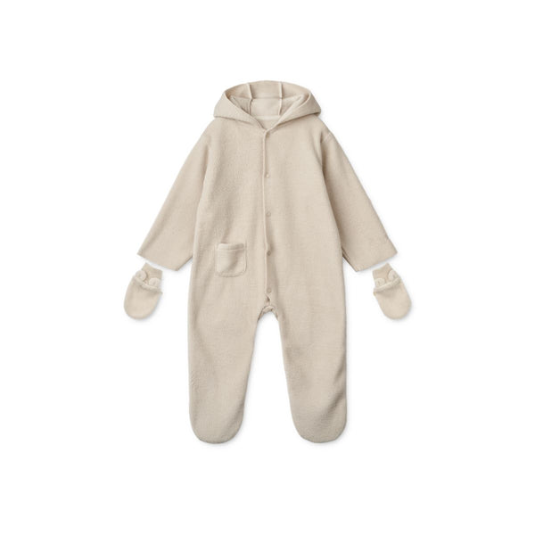 Liewood Magnolia Baby Jumpsuit - Silver lining - SUIT