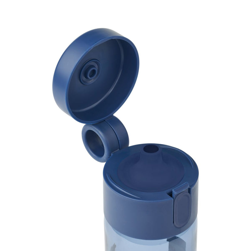 Liewood Clemence Bottle 350 ml - Robots / Indigo blue - WATER BOTTLE
