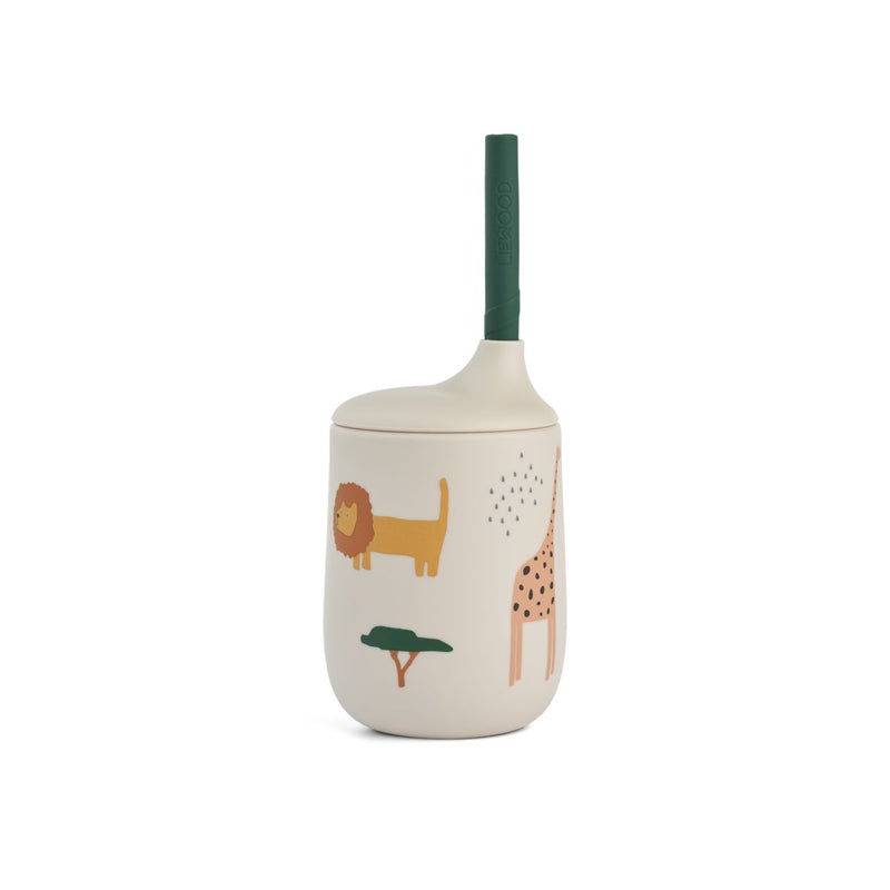 Liewood Ellis Printed Sippy Cup - Safari sandy mix - CUP