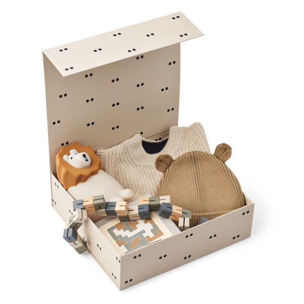 Liewood Large giftbox - Double dot / Sandy - WRAPPING PAPER