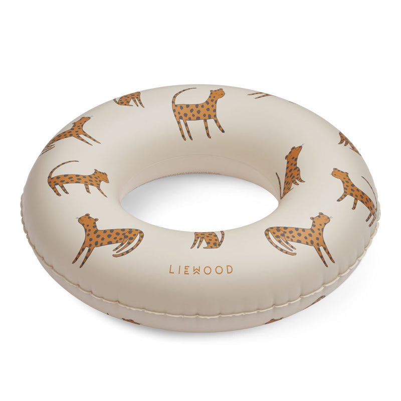 Liewood Baloo Swim Ring Small - Leopard / Sandy - SWIM RING