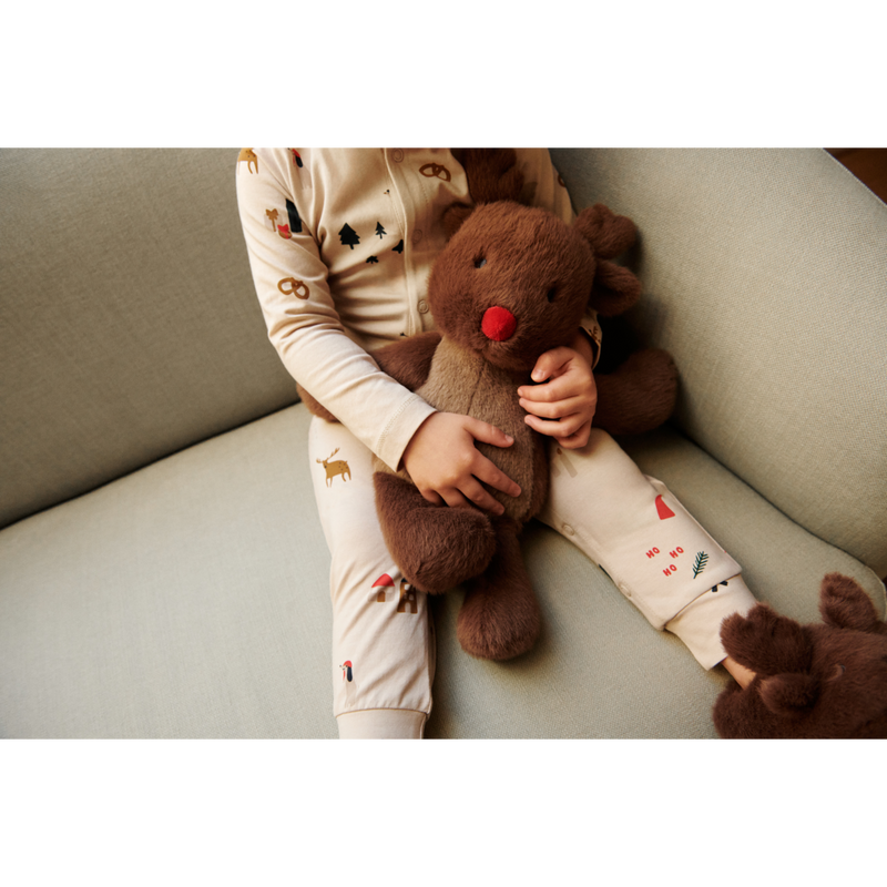 Liewood Berto Reindeer Teddy - Pecan - TEDDY