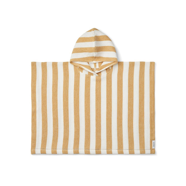 LIEWOOD ROOMIE PONCHO Y/D STRIPES WHITE / YELLOW MELLOW LIEWOOD ROOMIE PONCHO Y/D STRIPES WHITE / YELLOW MELLOW