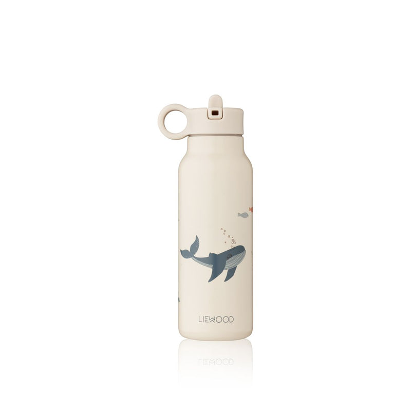 Liewood Falk Water Bottle 350 ml - Sea creature / Sandy - WATER BOTTLE