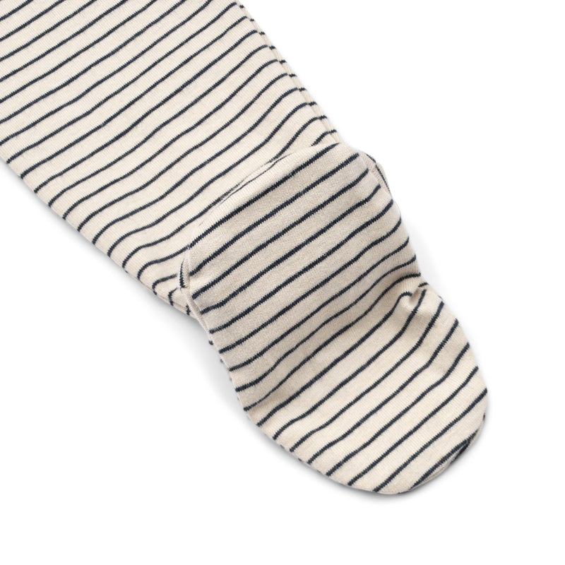 Bolde Baby Stripe Jumpsuit - Y/D Stripe Sandy / Classic navy