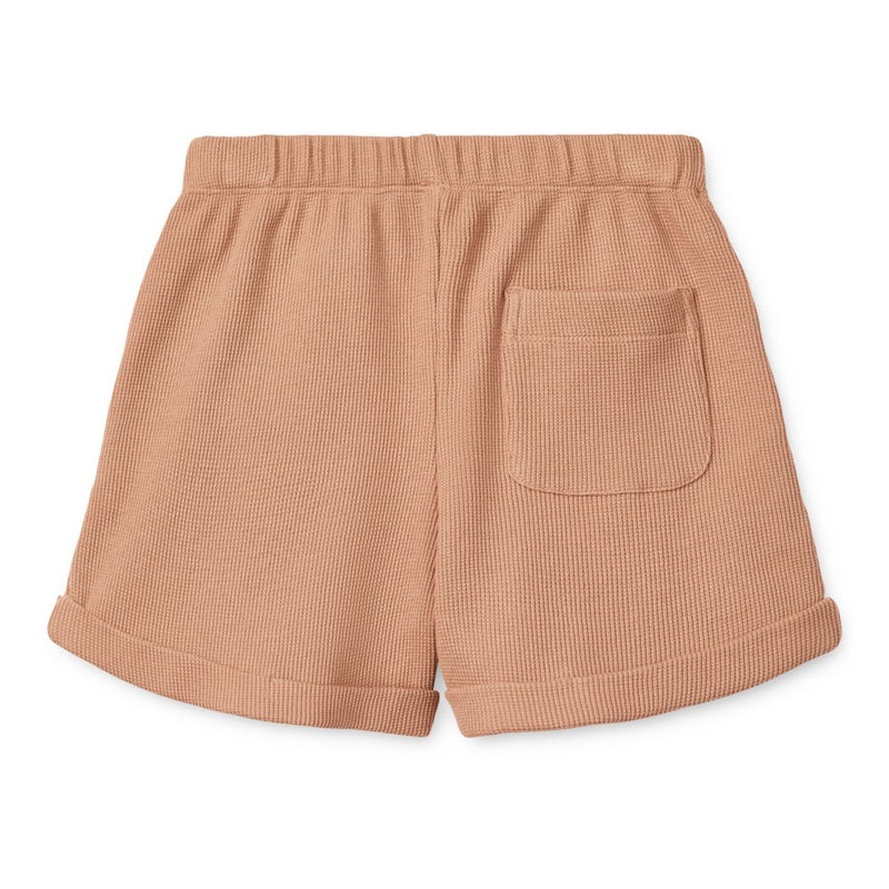 Liewood Cay waffle shorts - Tuscany rose - SHORTS