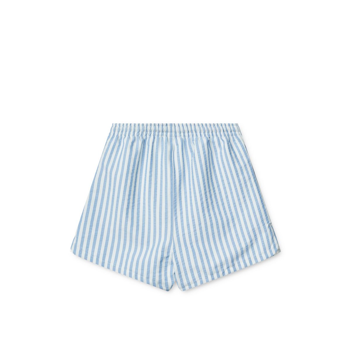 Liewood Aiden Seersucker Board Shorts - Y/D stripe Riverside / Creme de la creme - BOARD SHORTS