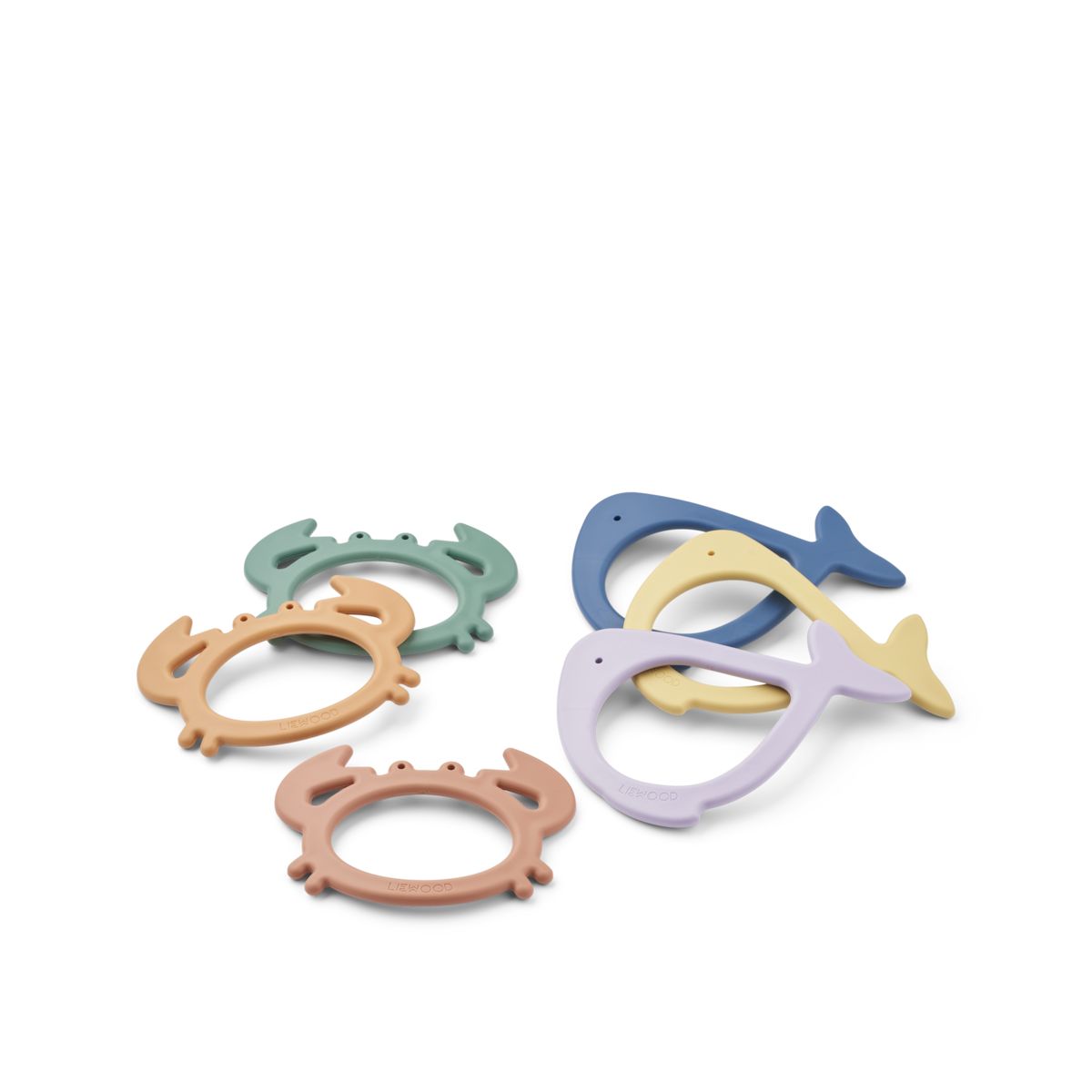 Liewood Calisto diving rings 6-pack - Peppermint multi mix - WATER TOYS