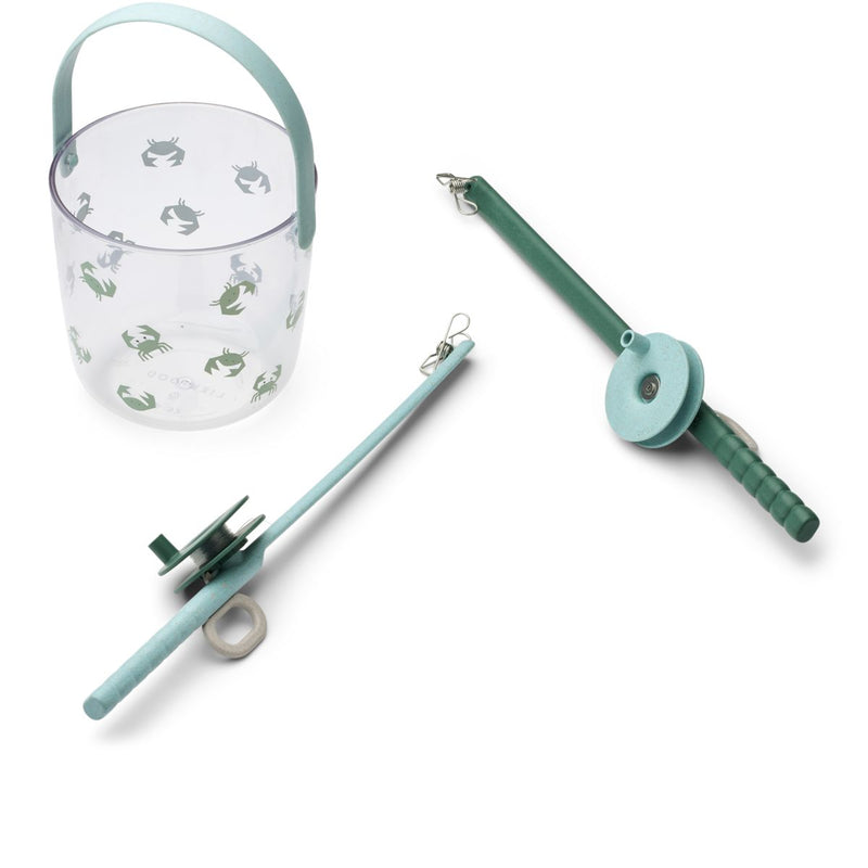 Liewood Cora Crab Rod Set - Crab / Sandy - OUTDOOR TOY