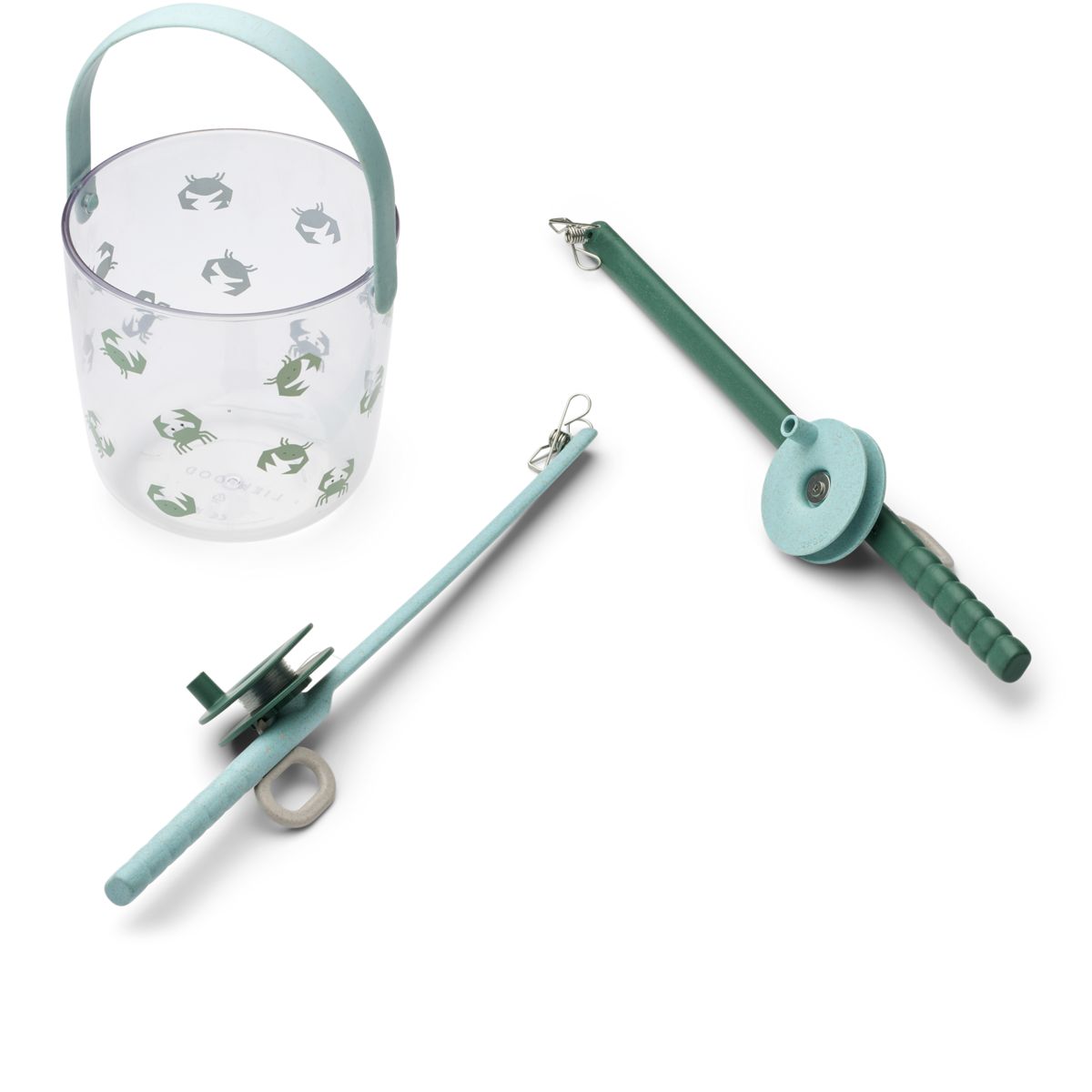 Liewood Cora Crab Rod Set - Crab / Sandy - OUTDOOR TOY