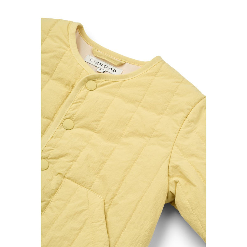 Bea quilted cotton jacket - Crispy corn