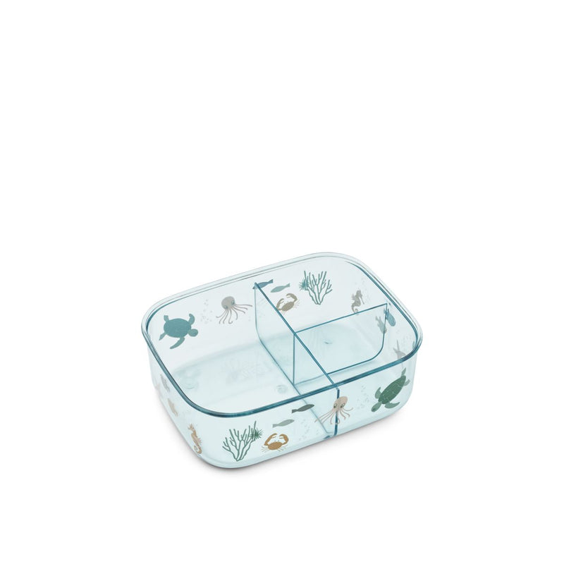 Liewood Arthur Tritan Lunch Box - Sea creature / Sandy - LUNCHBOX