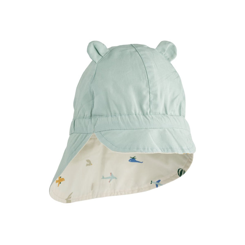 Liewood Gorm Reversible Sun Hat - Aviator / Ecru - HATS/CAP