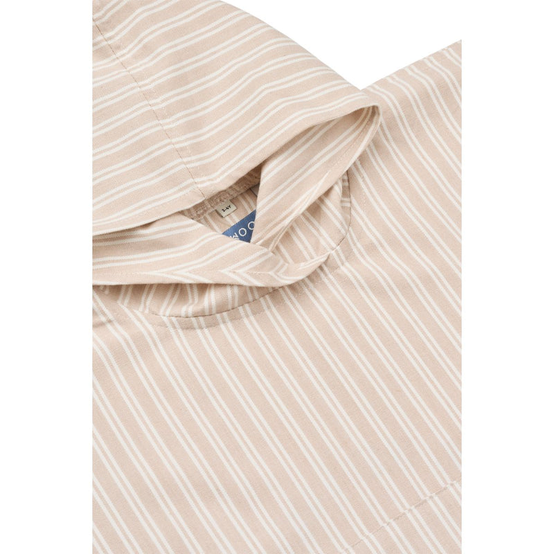 Liewood Kaiden Poncho - Y/D stripe Sorbet rose / Creme de la creme - BATHROBE / PONCHO
