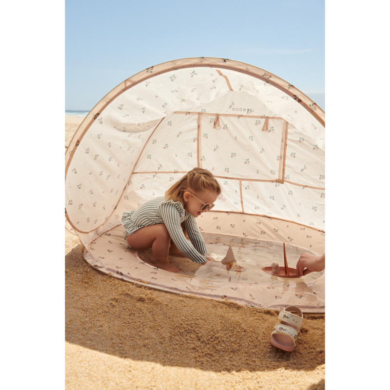 Liewood Everett Pop Up Tent with Paddling Pool - Safari sandy mix - TENT