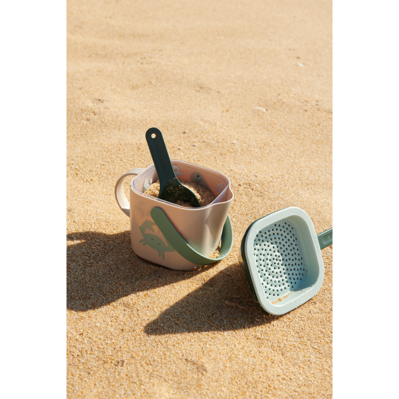 Liewood Roald Sand Set - Crab / Sandy - SAND TOYS