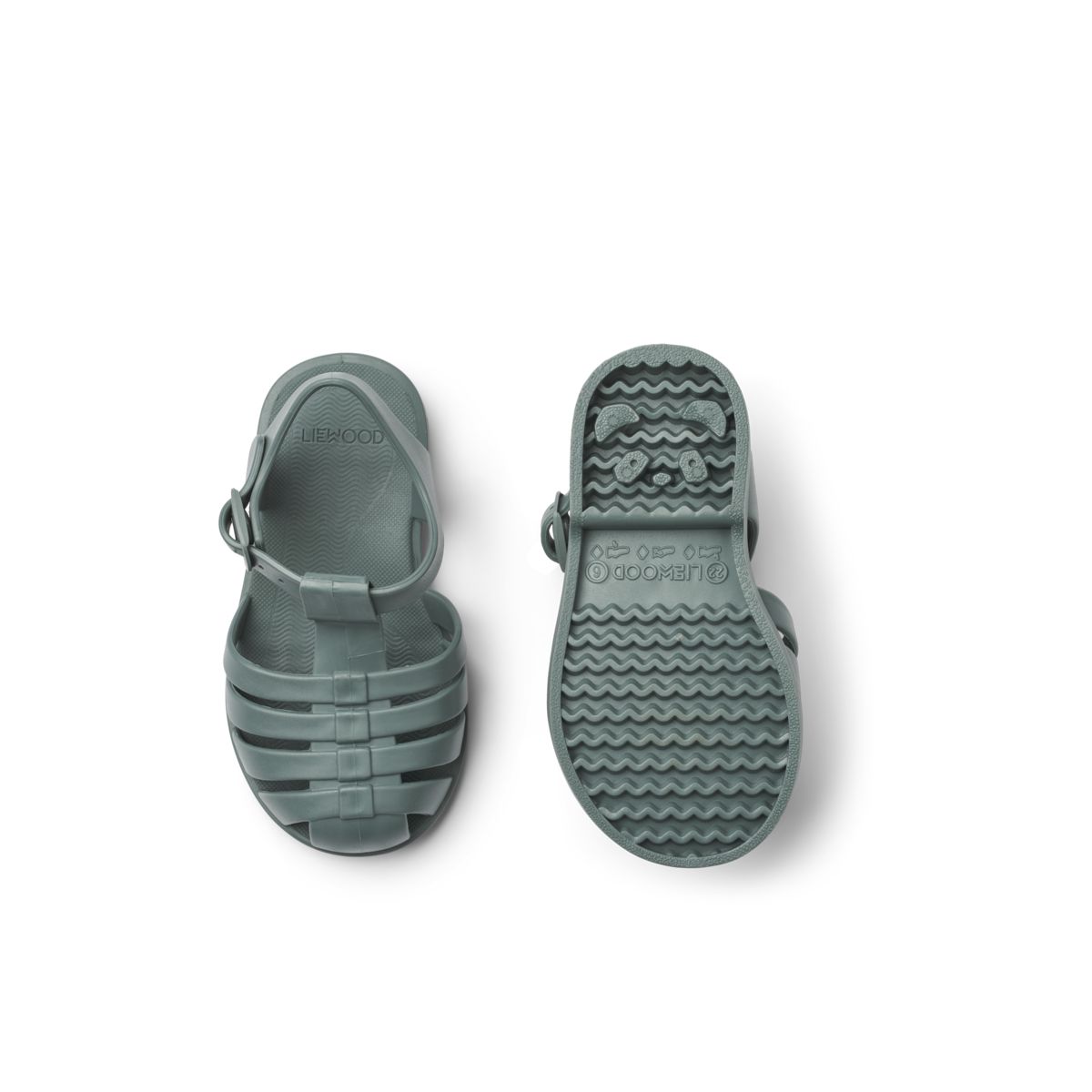 Liewood Bre Beach Sandals - Whale blue - BEACH SANDALS