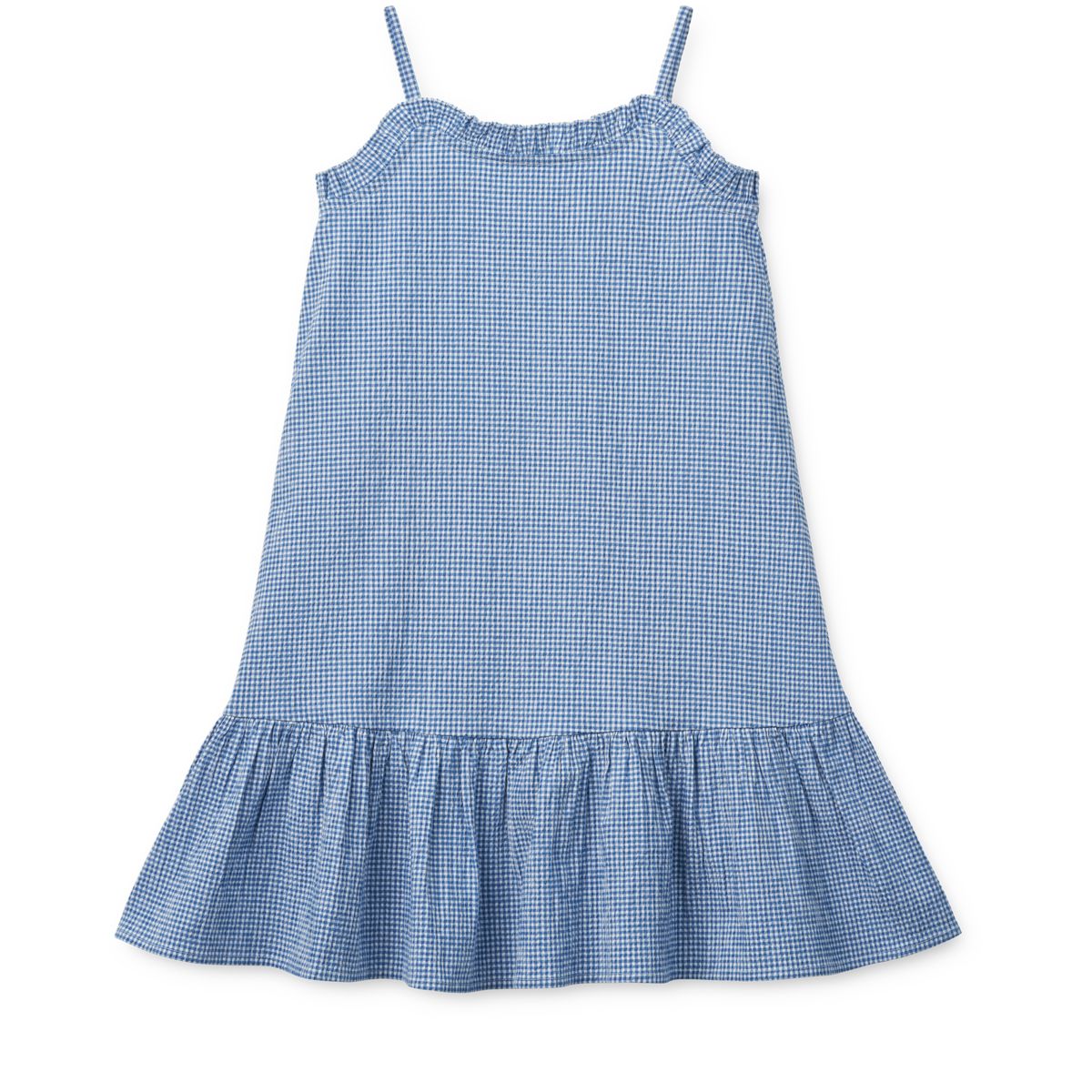 Liewood Sophia Seersucker Dress - Y/D Check Riverside / Crisp white - DRESS