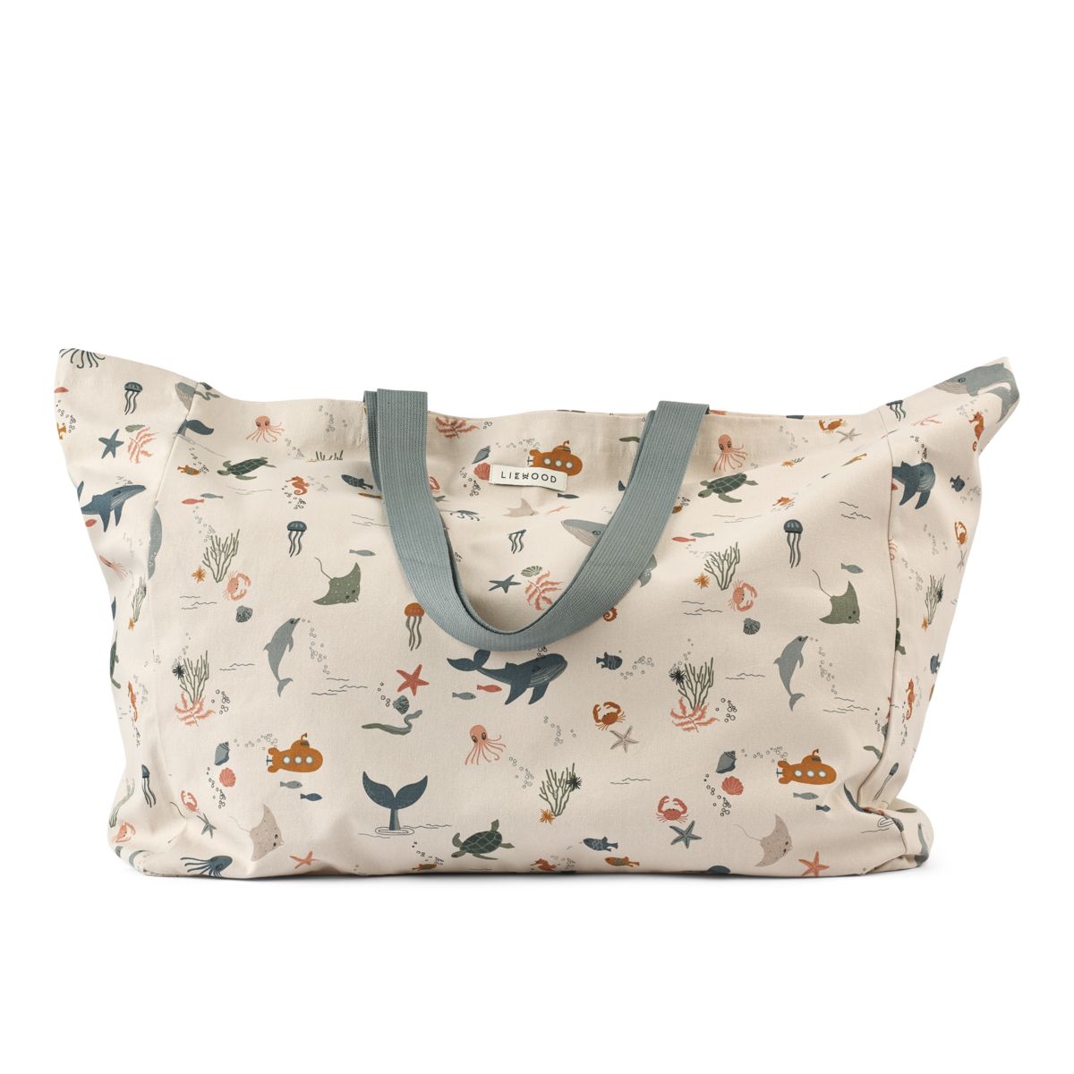 Liewood Maxi Tote Bag - Sea creature / Sandy - TOTEBAG