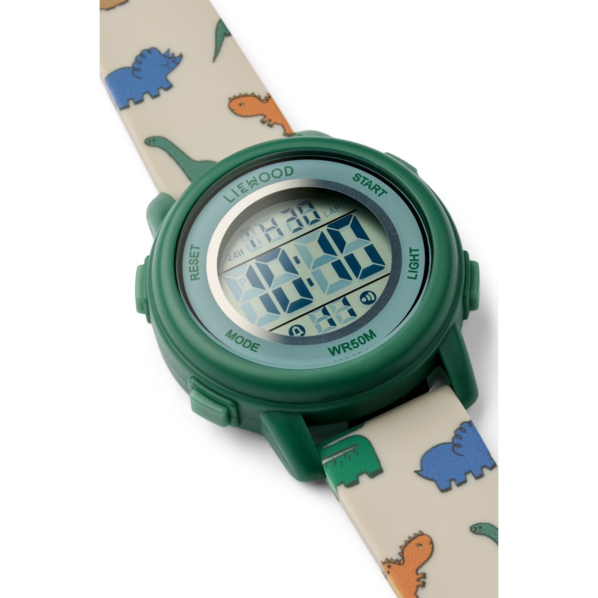 Liewood Sussi Wrist Watch - Dinosaurs / Mist - WATCH