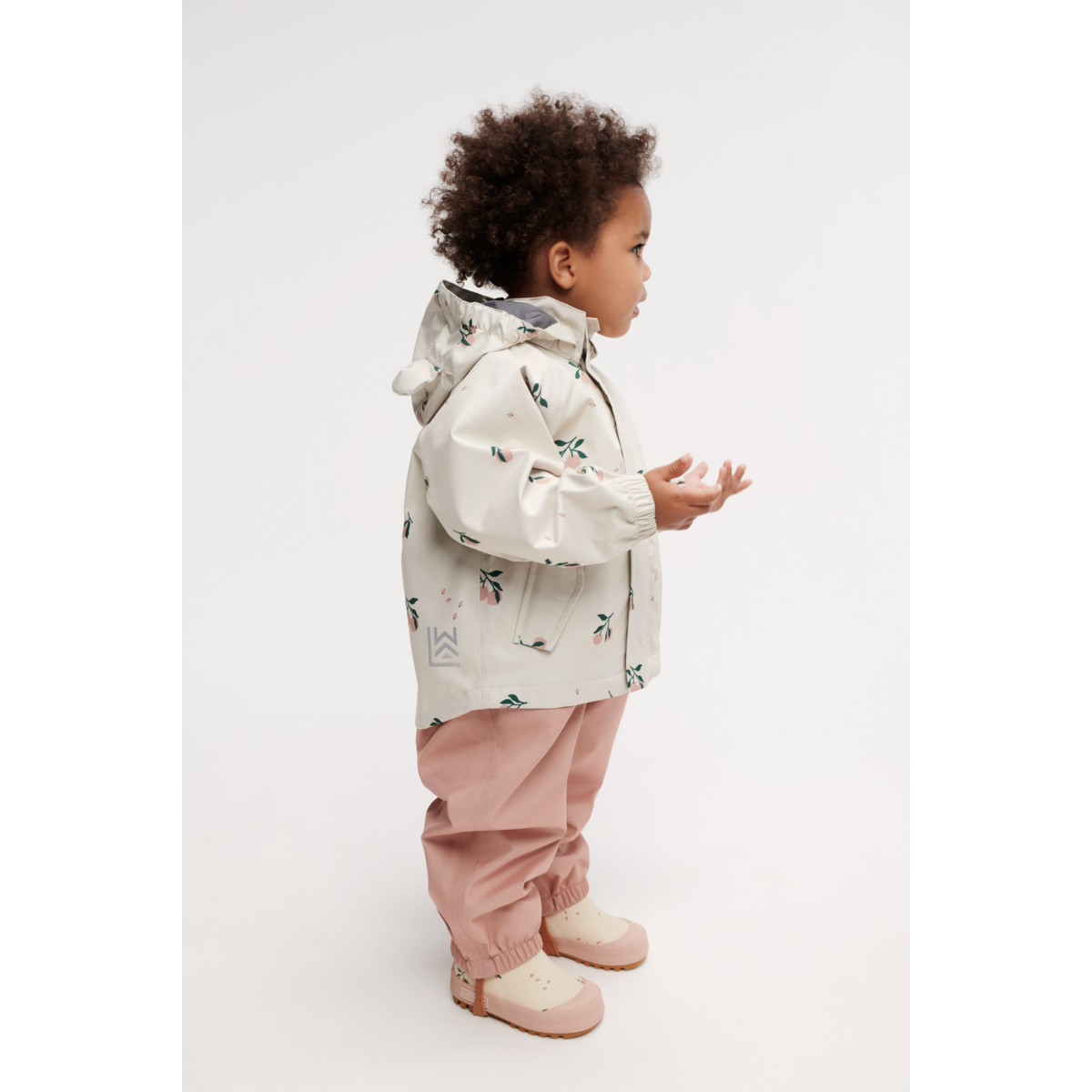 Liewood Tekla short rain boots - Peach / Sea shell - RUBBER BOOTS
