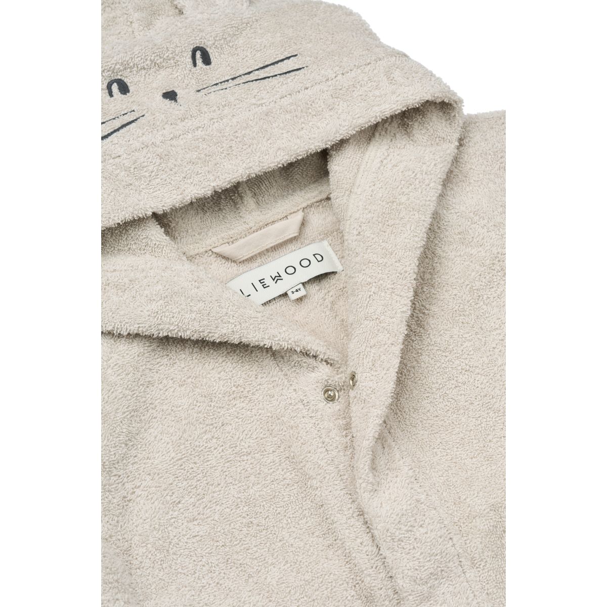 Liewood Lily Rabbit Bathrobe - Sandy - TOWEL / WASHCLOTH