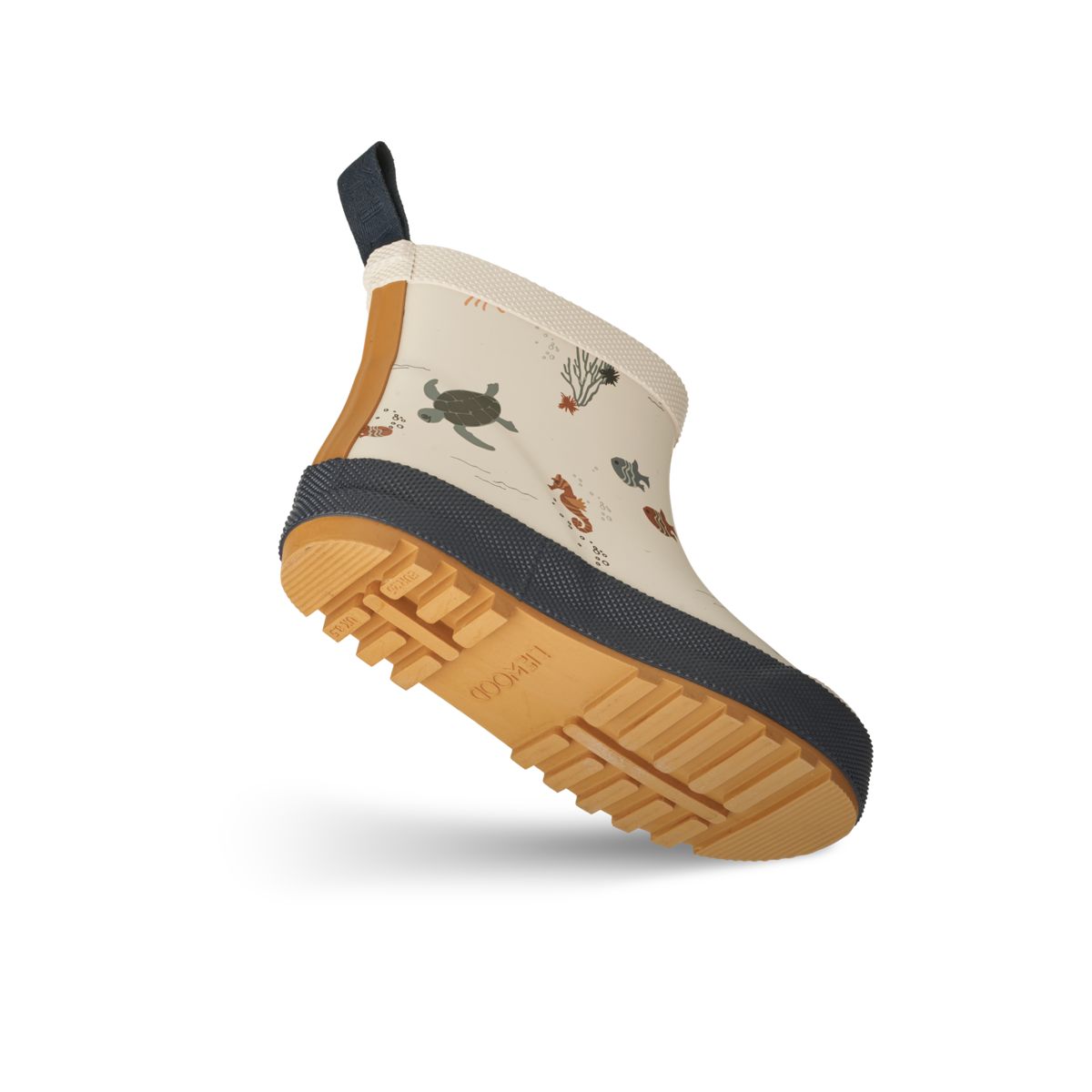Liewood Tekla short rain boots - Sea creature / Sandy - RUBBER BOOTS